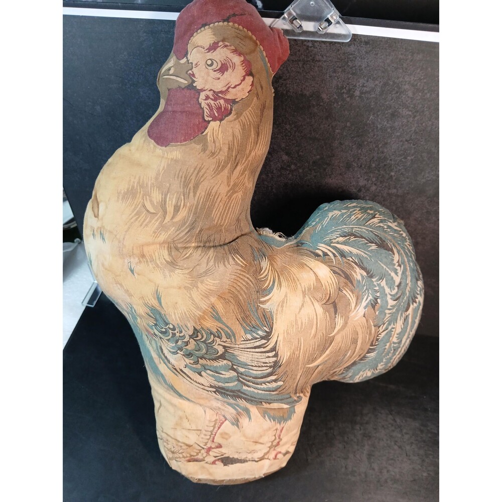 1978 Rooster Doorstop Country Farmhouse Decor Joy Works